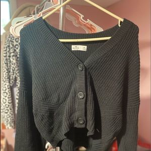 Hollister button up sweater